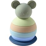 Silikon Stapelmaus green/blue
