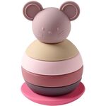 Silikon Stapelmaus pink