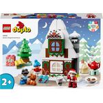 Duplo Lebkuchenhaus mit Weihnachtsmann