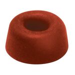Klosettsitzpuffer D.21mm H.10mm Gum. schwarz - VPE: 100