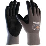 Handschuhe MaxiFlex Endurance with AD-APT 42-844 Gr.7 grau/schwarz - VPE: 12