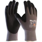 Handschuhe MaxiFlex Ultimate AD-APT 42-874 Gr.7 grau/schwarz Nyl. EN 388 Kat.II - VPE: 12