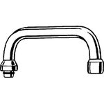 Grohe U-Auslauf Ausldg 200mm chr