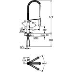 Grohe Einhand-Spültischbatterie K7 1/2Zoll m Profibrause su-st
