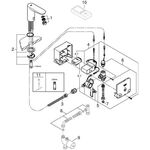 Grohe Powerbox EUROECO CE IR-Elektronik 1/2Zoll o Mischung chr