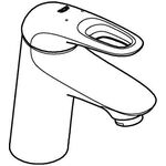 Grohe EH-WTbatt EUROSTYLE M-Size m Kette chr