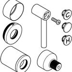 Grohe Hebelgriff ATRIO 2 Stück chr