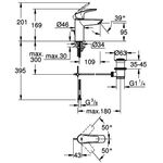 Grohe EH-WTbatt EUROSMART 1/2Zoll S-Size chr