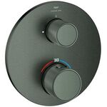 GROHE THM-Brausebatt. Atrio Private C. 24396 2-W-Umst. Knopfbet. hard graph. gb