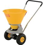 Streugutwagen 35l Ku.gelb Bereifung Luft m.Streumengenregler 1-4m Cemo