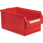 Sichtlagerkasten L500xB300xH250mm PE rot KAPPES