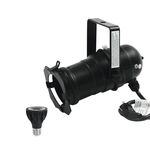 EUROLITE Set PAR-20 Spot sw + PAR-20 230V COB 6W E-27 LED 1800-3000K dim2warm