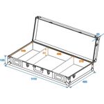 ROADINGER Universal-Konsole DI-1 2xCD/1xM-19 sw