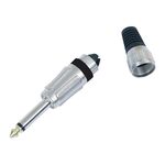 OMNITRONIC Klinkenstecker 6,3 mono sw ROAD 10x