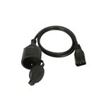 OMNITRONIC Adapterkabel Kaltgeräte/Schutzkontakt 1m