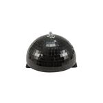 EUROLITE Spiegel-Halbkugel 20cm schwarz motorisiert