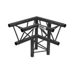 ALUTRUSS DECOLOCK DQ3-SPAL33 3-Weg Ecke 90° sw