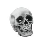 EUROPALMS Halloween Schädel 21x15x15cm LED