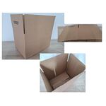 Wellpappe-Stanzverpackung Qualität 1.10, B-Welle 305x215x205mm