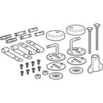 GE Edelstahlscharniere zu WC-Sitz 572901