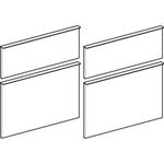 GE Schubladenfront Weiß zu iCon WTU 840420