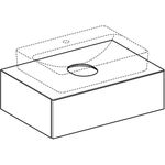 Geberit Unterschrank VariForm 750x235x510mm lava matt