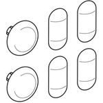 Geberit Puffer für WC-Deckel Slim