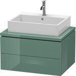 Duravit Konsolenunterschrank L-CUBE 400x720x547mm taupe supermatt