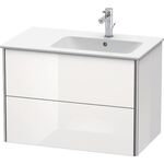 Duravit Waschtischunterbau XSQUARE 560x810x478mm Be rechts taupe supermatt