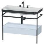 Duravit WTU HAPPY D.2 PLUS 975x490mm m Metallkon o HL we supermatt