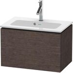Duravit Waschtischunterbau L-CUBE 620x391mm 1 Ausz. ta s-matt ES Ah mitte