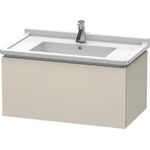 Duravit Waschtischunterbau L-CUBE 820x469mm 1 Ausz. ta s-matt ES Ah mitte