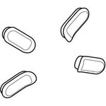 Geberit Puffer-Set 4 Stück, für WC-Sitz