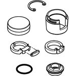 Grohe Set f Euromix-Hebelkopf ab Baujahr 76 chr