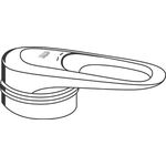Grohe Hebel f Europlus PG11 chr/matt-chr