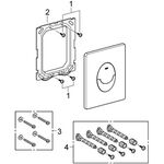 Grohe WC-Betätigung SKATE AIR 156x197mm alpinweiß