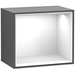 V&B Regalmodul FINION 418x356x270mm Regal glos. wh anthr. ma