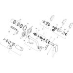 EH-WT-MI AXOR CITTERIO M DN 15 UP m Ros. mit Auslauf 167mm chrom