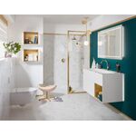V&B Duschwanne SQUARO INFINITY R-eck1600x900x40mm stone white