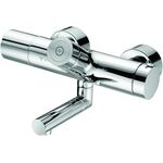 Schell Vorwand-WT-Armatur VITUS VW-C-T Thermostat chrom, mit Bus-Extender 270mm