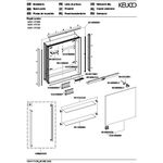 Keuco Spiegelschrank ROYAL LUMOS DALI Ans re 650x735x165mm