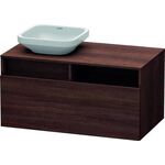 Duravit Waschtischunterbau DURASTYLE 550x1000x500mm Auss li Kast. dunkel/kast
