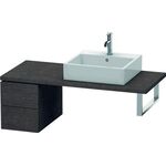 Duravit Konsolenunterschrank L-CUBE 400x320x547mm eiche dunkel gebürstet