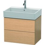 Duravit Waschtischunterbau L-CUBE 544x684x459mm eiche gebürstet