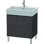 Duravit Waschtischunterbau L-CUBE 582x684x459mm eiche dunkel gebürstet
