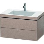 Duravit Waschtischunterbau L-CUBE m WT Vero Air 500x800x480mm 1 HL Ei ka