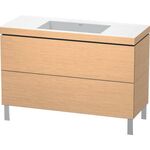 Duravit Waschtischunterbau L-CUBE m WT Vero Air 698x1200x480mm o HL Ei geb