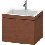 Duravit Waschtischunterbau L-CUBE m WT Vero Air 500x600x480mm 3 HL Ei geb