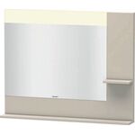 Duravit Spiegel VERO 142x1000x800mm, Beleuchtung taupe