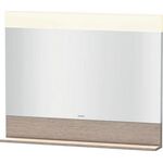 Duravit Spiegel VERO m Be Abl. 800x1000x142mm eiche kaschmir